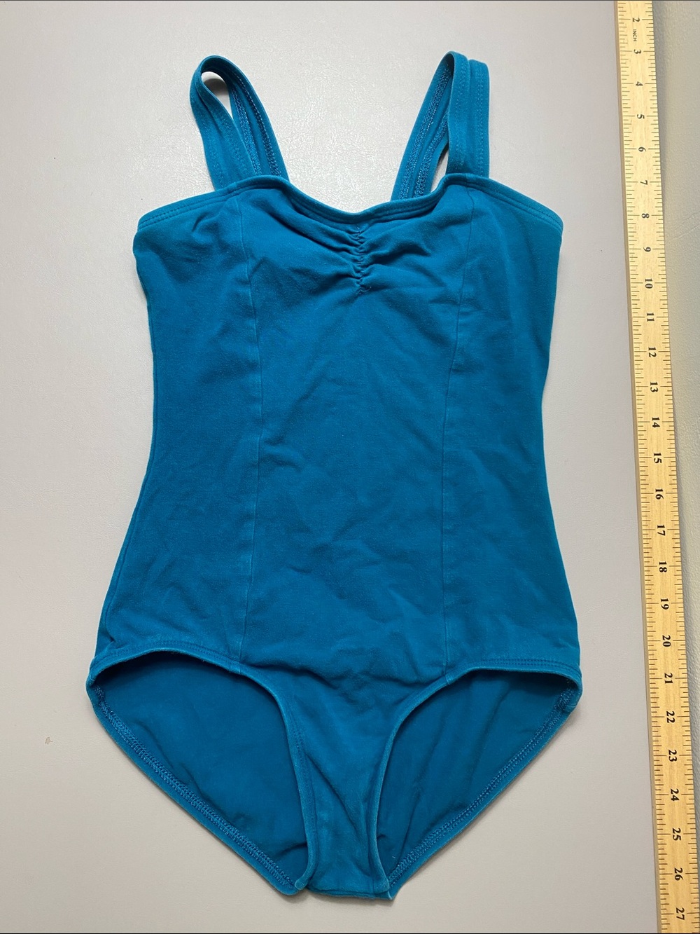 Classic Teal Women's One-Piece theatricals leotard Straps